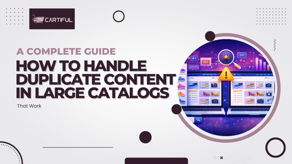 A Complete Guide: How to Handle Duplicate Content in Large Catalogs for Ecommerce SEO