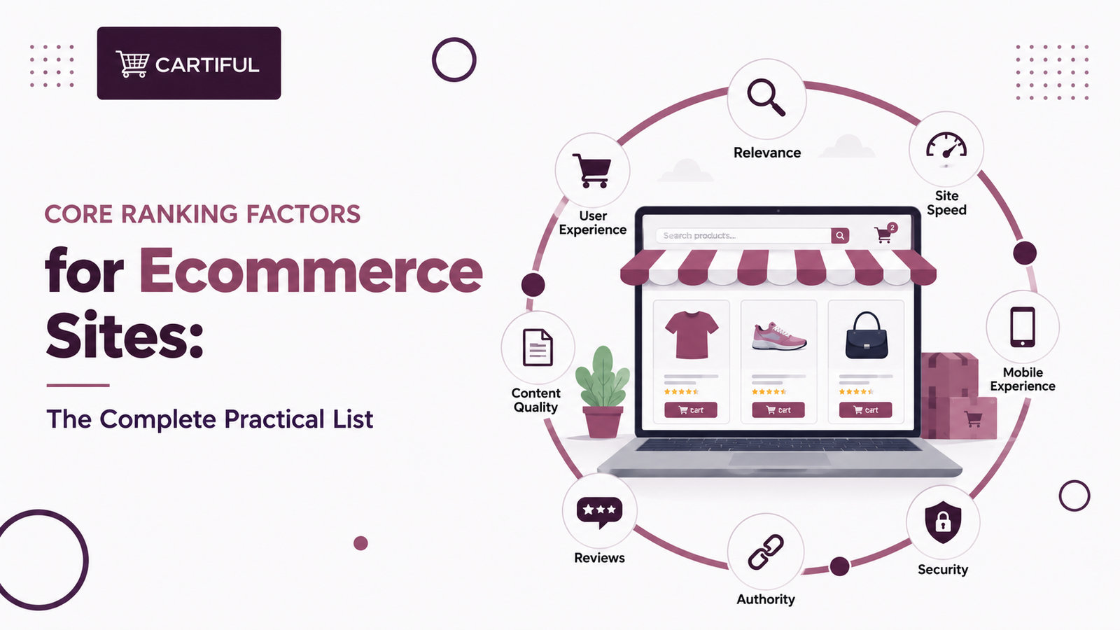 Core Ranking Factors for Ecommerce Sites: The Complete Practical List
